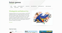 Desktop Screenshot of futuregames.cz